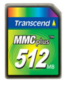 Transcend 512MB MMCplus Memory Card